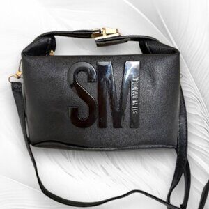 Steve Madden Black SM Crossbody Bag